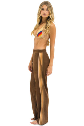 5 STRIPE WIDE LEG POCKET SWEATPANTS