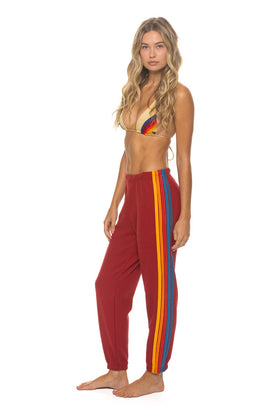 5 STRIPE SWEATPANTS