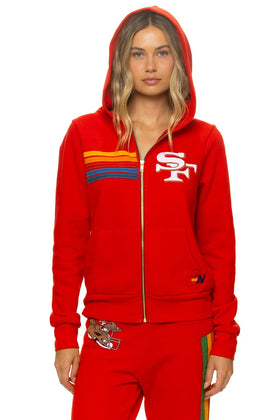 SAN FRANCISCO 49ERS ZIP HOODIE