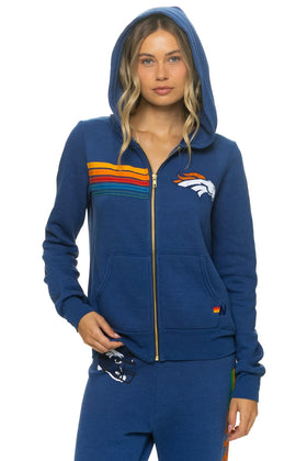 DENVER BRONCOS ZIP HOODIE