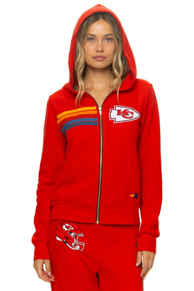 KANSAS CITY CHIEFS ZIP HOODIE