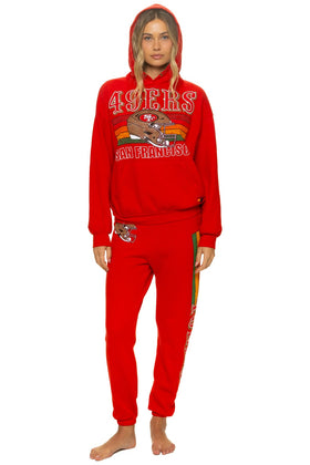 SAN FRANCISCO 49ERS HELMET SWEATPANTS