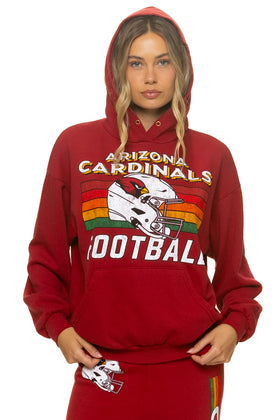 ARIZONA CARDINALS HELMET RELAXED PULLOVER HOODIE