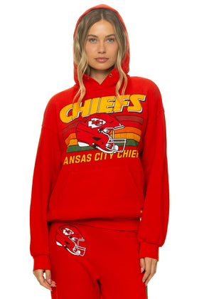 KANSAS CITY CHIEFS HELMET RELAXED PULLOVER HOODIE