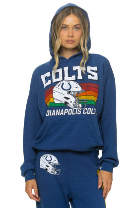 INDIANAPOLIS COLTS HELMET RELAXED PULLOVER HOODIE