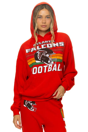 ATLANTA FALCONS HELMET RELAXED PULLOVER HOODIE