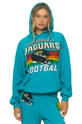 JACKSONVILLE JAGUARS HELMET RELAXED PULLOVER HOODIE