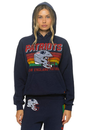 NEW ENGLAND PATRIOTS HELMET RELAXED PULLOVER HOODIE