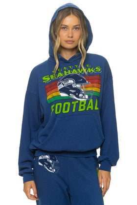 SEATTLE SEAHAWKS HELMET RELAXED PULLOVER HOODIE