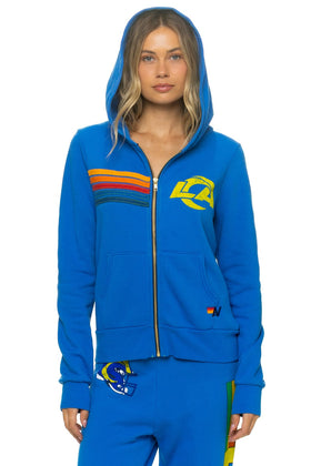 LOS ANGELES RAMS ZIP HOODIE
