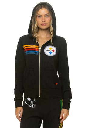 PITTSBURGH STEELERS ZIP HOODIE