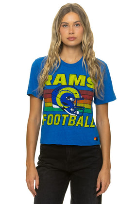 LOS ANGELES RAMS HELMET BOYFRIEND TEE