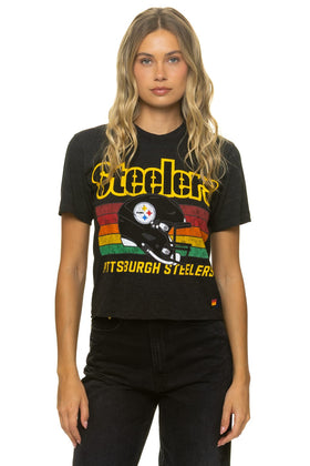 PITTSBURGH STEELERS HELMET BOYFRIEND TEE