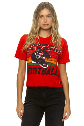 HOUSTON TEXANS HELMET BOYFRIEND TEE