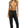 AVIATOR NATION ASPEN SWEATPANTS - CHARCOAL Women's Sweatpants Aviator Nation 