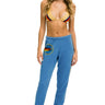 AVIATOR NATION ASPEN SWEATPANTS - COBALT Women's Sweatpants Aviator Nation 