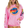 AVIATOR NATION NASHVILLE RELAXED PULLOVER HOODIE - NEON PINK Hoodie Aviator Nation 