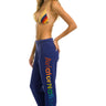 AVIATOR NATION SWEATPANTS - PURPLE Women's Sweatpants Aviator Nation 