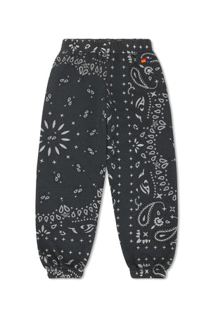 KID'S BANDANA SWEATPANTS - CHARCOAL