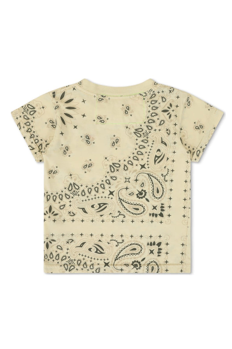 KID'S BANDANA TEE - VINTAGE WHITE