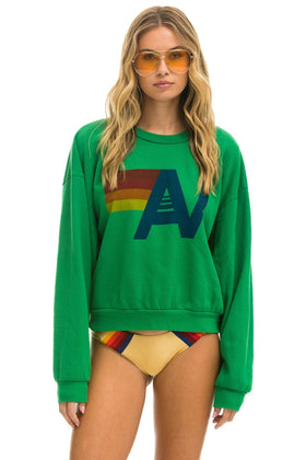 LOGO RELAXED CREW SWEATSHIRT