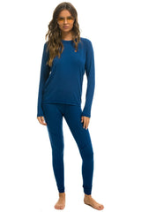 WOMEN'S MICRO MODAL BASE LAYER SET - ROYAL Women's Outerwear Aviator Nation 