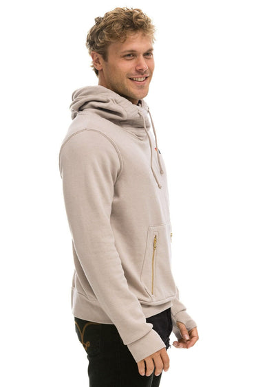 NINJA PULLOVER HOODIE - SAND Hoodie Aviator Nation 