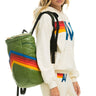 PEAK PUFFER BACKPACK - GARDEN GREEN Backpack Aviator Nation 
