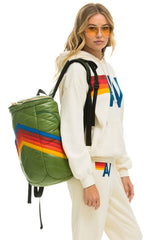 PEAK PUFFER BACKPACK - GARDEN GREEN Backpack Aviator Nation 