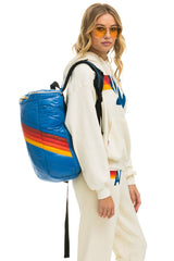 PEAK PUFFER BACKPACK - SNORKEL BLUE Backpack Aviator Nation 