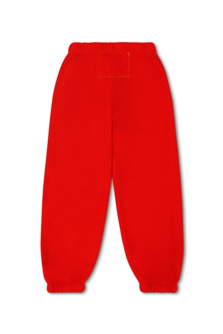 KID'S LOGO SWEATPANTS - RED