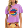 SIGNATURE MIAMI BOYFRIEND TEE - NEON PURPLE Boyfriend Tee Aviator Nation 