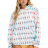 AVIATOR BOLT W/ BOLT EMBROIDERY RELAXED PULLOVER HOODIE - WHITE // USA Hoodie Aviator Nation 