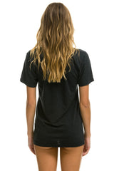 AVIATOR NATION HAIGHT ASHBURY TEE - CHARCOAL Tees Aviator Nation 