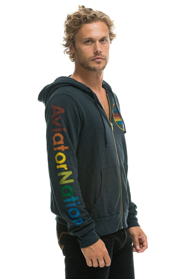 AVIATOR NATION LAGUNA BEACH HOODIE - CHARCOAL Hoodie Aviator Nation 