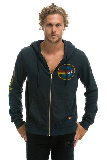AVIATOR NATION LAGUNA BEACH HOODIE - CHARCOAL Hoodie Aviator Nation 