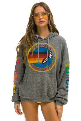 AVIATOR NATION LAGUNA BEACH RELAXED PULLOVER HOODIE
