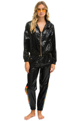 BASIC WINDBREAKER - BLACK Women's Windbreaker Aviator Nation 