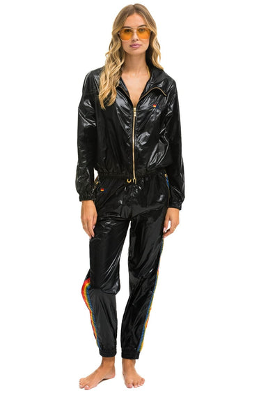 BASIC WINDBREAKER - BLACK Women's Windbreaker Aviator Nation 