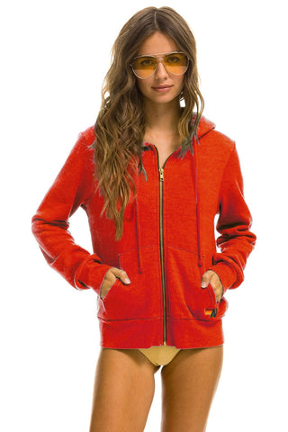 BOLT HOODIE - RED // BLACK Hoodie Aviator Nation 