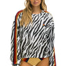 CLASSIC RELAXED FIT CREW SWEATSHIRT - ZEBRA Sweatshirt Aviator Nation 
