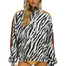 CLASSIC RELAXED PULLOVER HOODIE WITH ZIPPER POCKETS - ZEBRA Hoodie Aviator Nation 