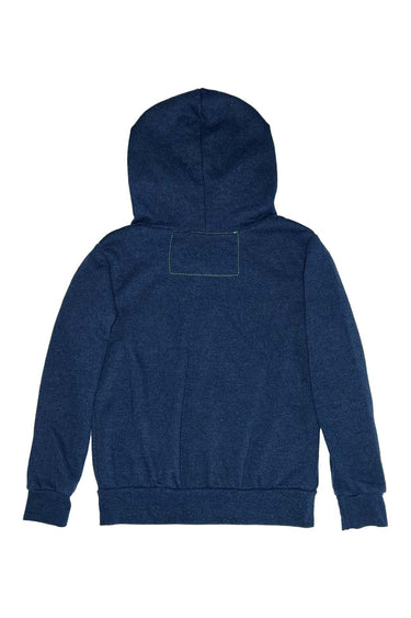 KID'S 5 STRIPE HOODIE - NAVY // BLUE STRIPES Kid's Hoodies Aviator Nation 