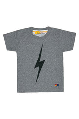 KID'S BOLT TEE - HEATHER GREY Kid's Tee Aviator Nation 