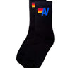 LOGO SOCK - BLACK Socks Aviator Nation S/M 