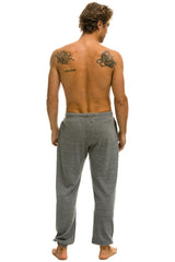 LOGO SWEATPANTS - HEATHER GREY Mens Sweatpants Aviator Nation 