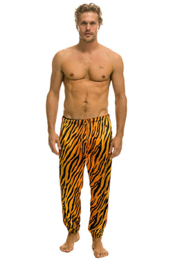 MEN'S CLASSIC VELVET SWEATPANTS - TIGER Mens Sweatpants Aviator Nation 