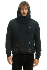 NINJA PULLOVER HOODIE - CHARCOAL Hoodie Aviator Nation 