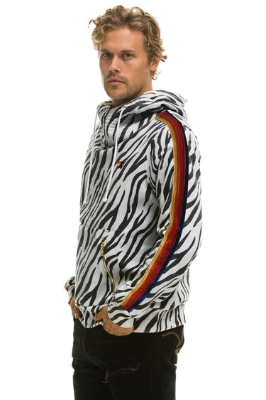 NINJA PULLOVER HOODIE - ZEBRA Hoodie Aviator Nation 