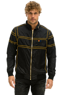 RACER JACKET - BLACK Men's Outerwear Aviator Nation 